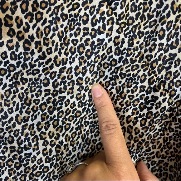 Y2K Animal Print Top Size Small - Picture 5 of 11
